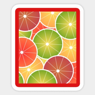 Citrus fruit Sticker